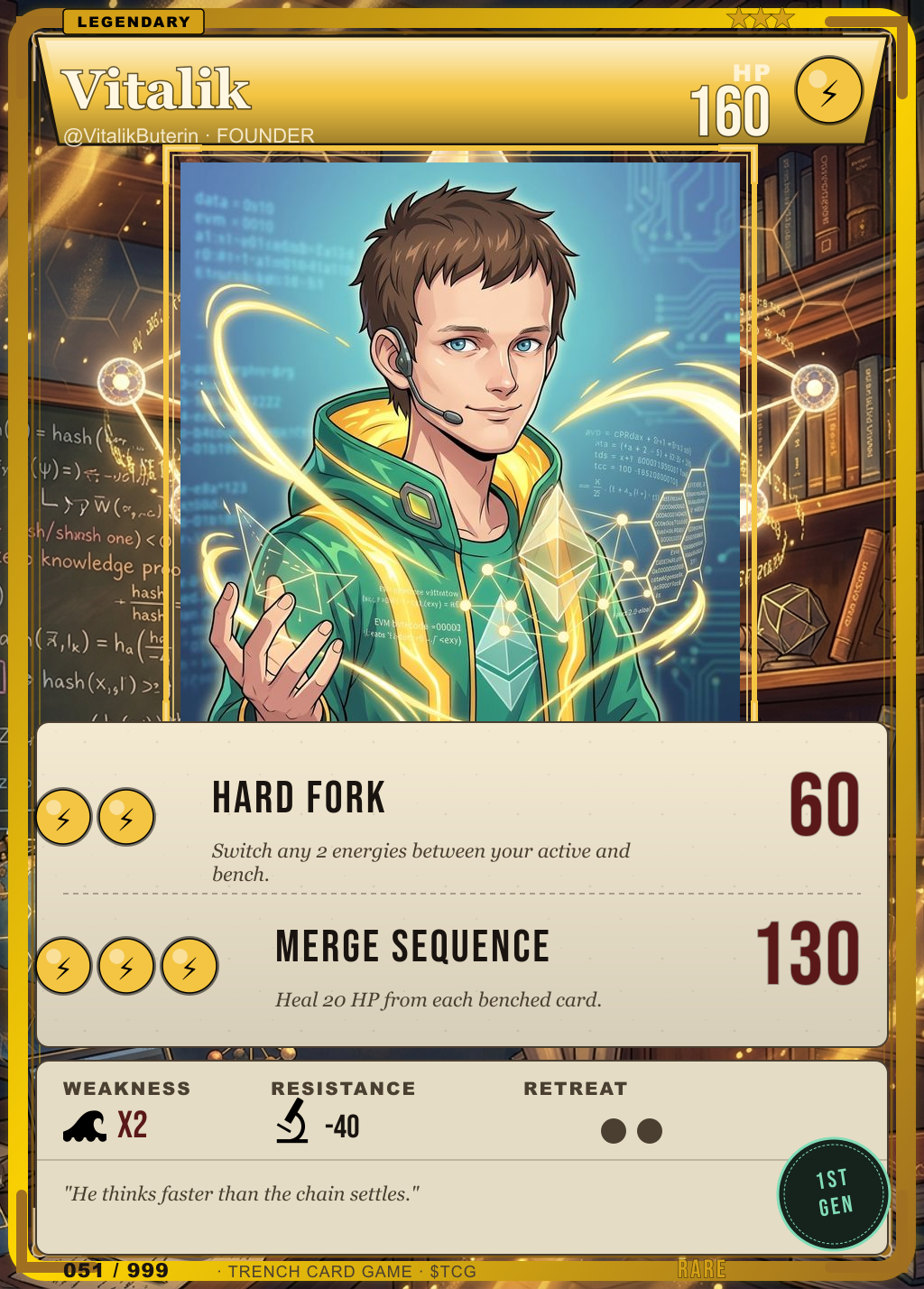Trench Card 051 · Vitalik