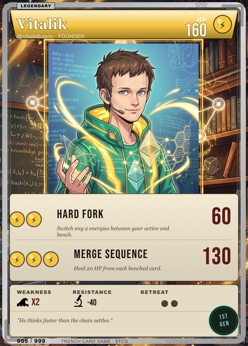 Trench Card 055 · Vitalik