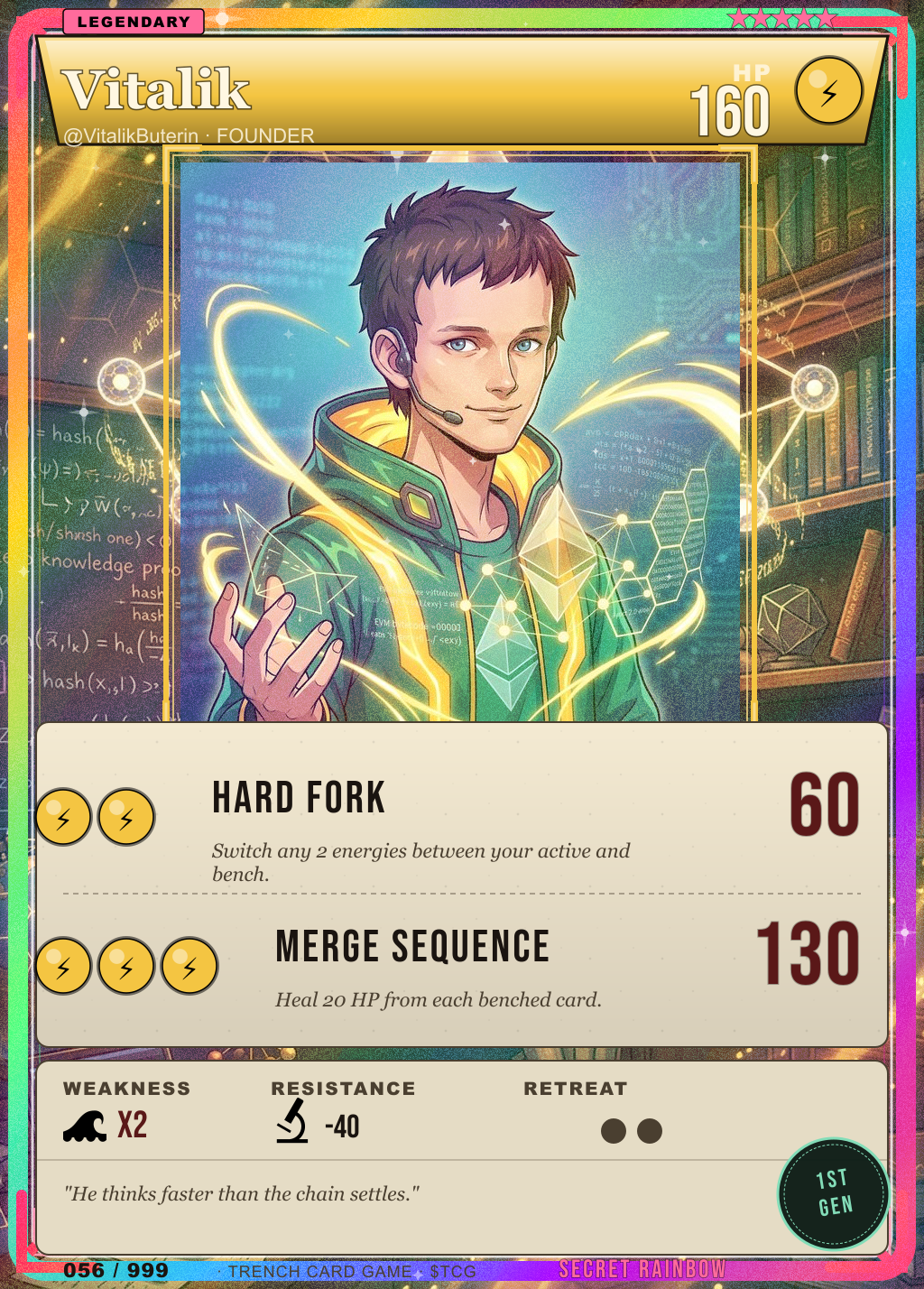 Trench Card 056 · Vitalik