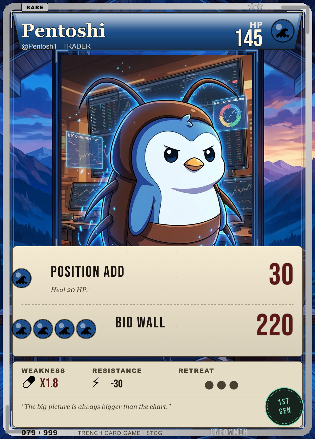 Trench Card 079 · Pentoshi
