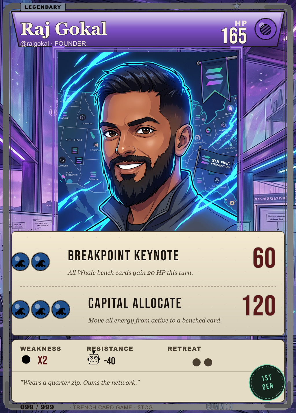 Trench Card 099 · Raj Gokal