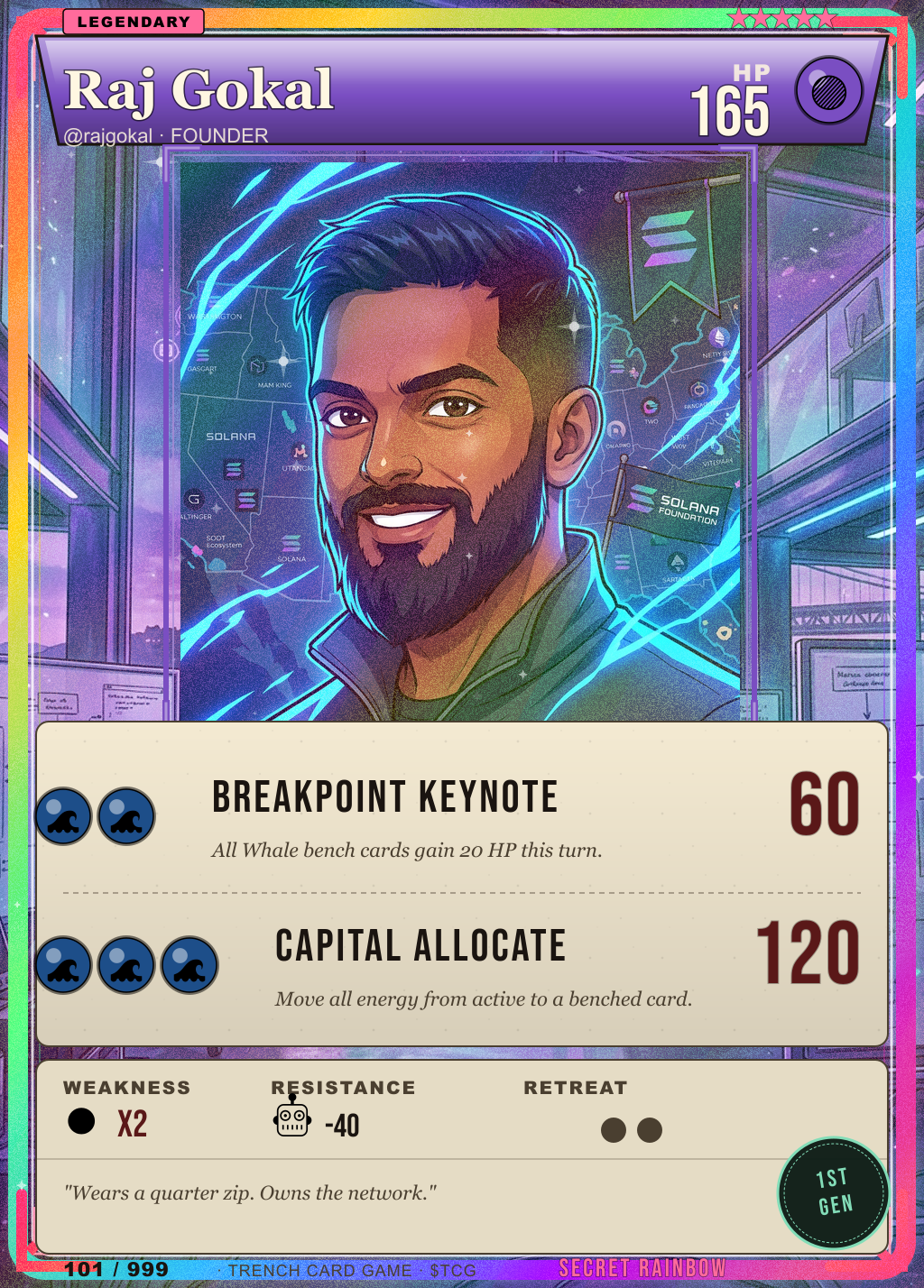 Trench Card 101 · Raj Gokal