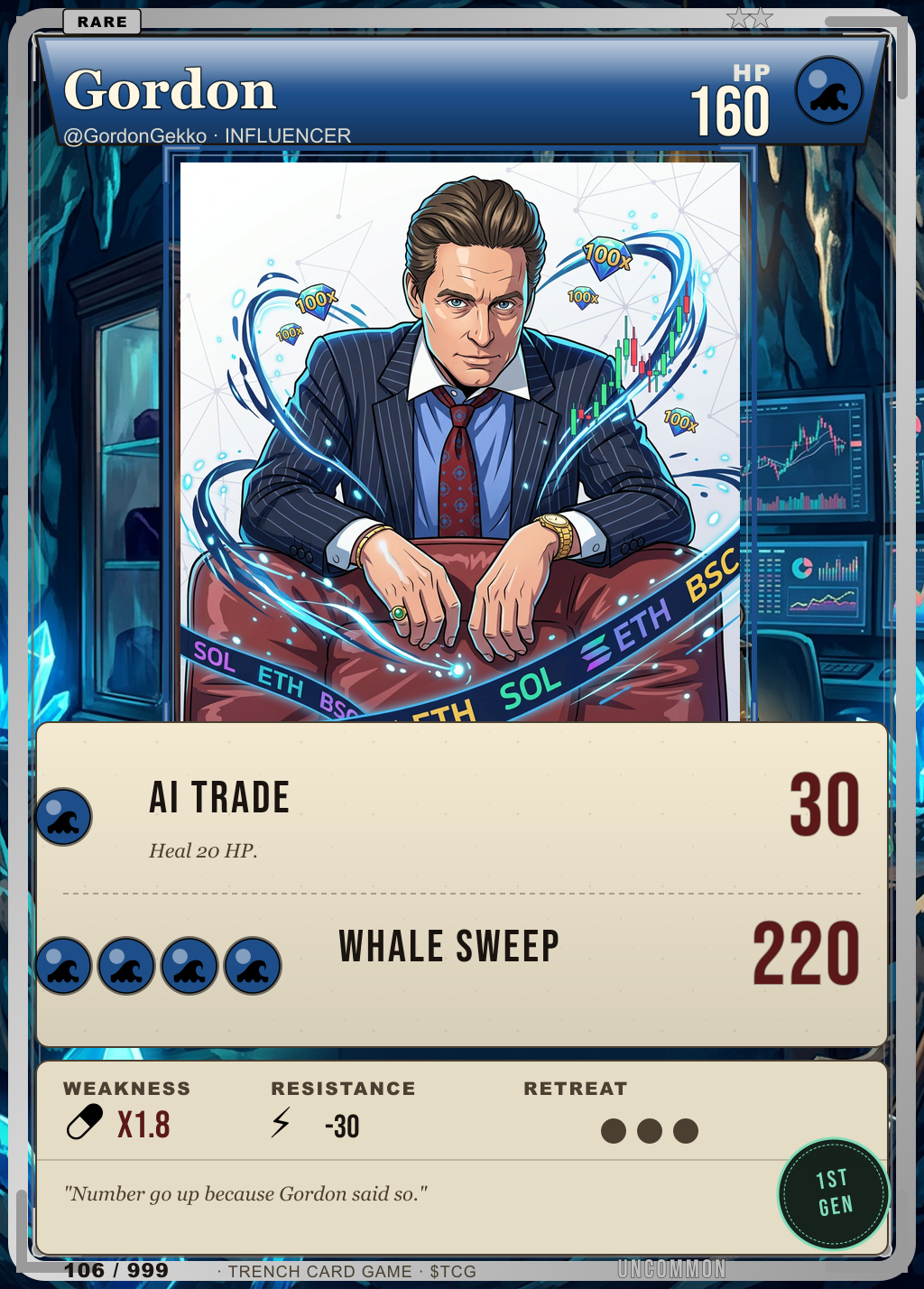 Trench Card 106 · Gordon