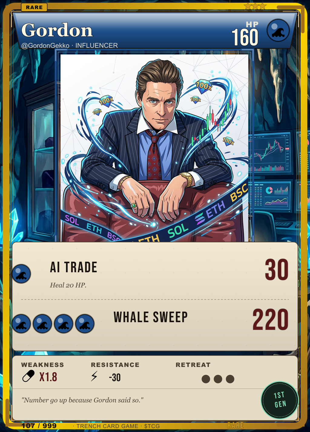 Trench Card 107 · Gordon