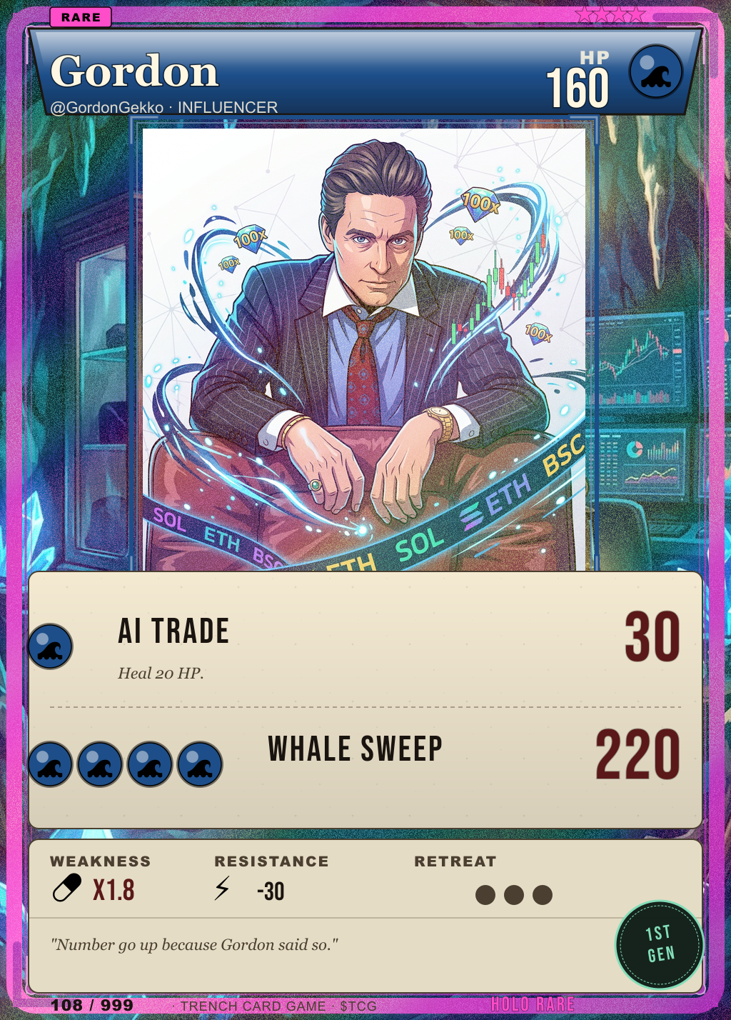 Trench Card 108 · Gordon
