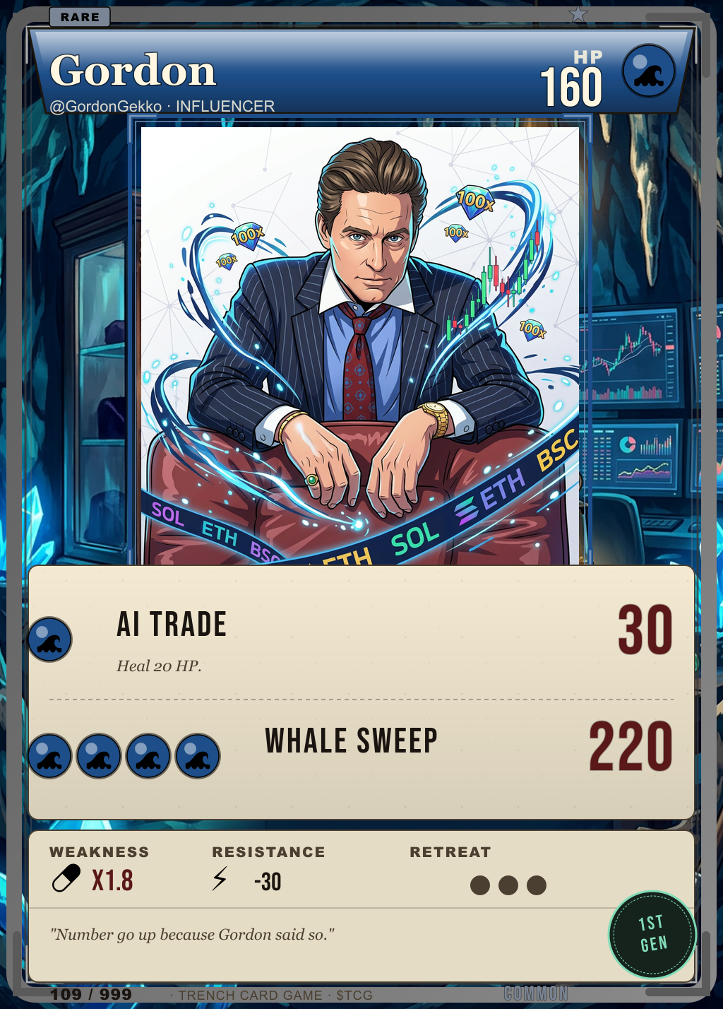 Trench Card 109 · Gordon