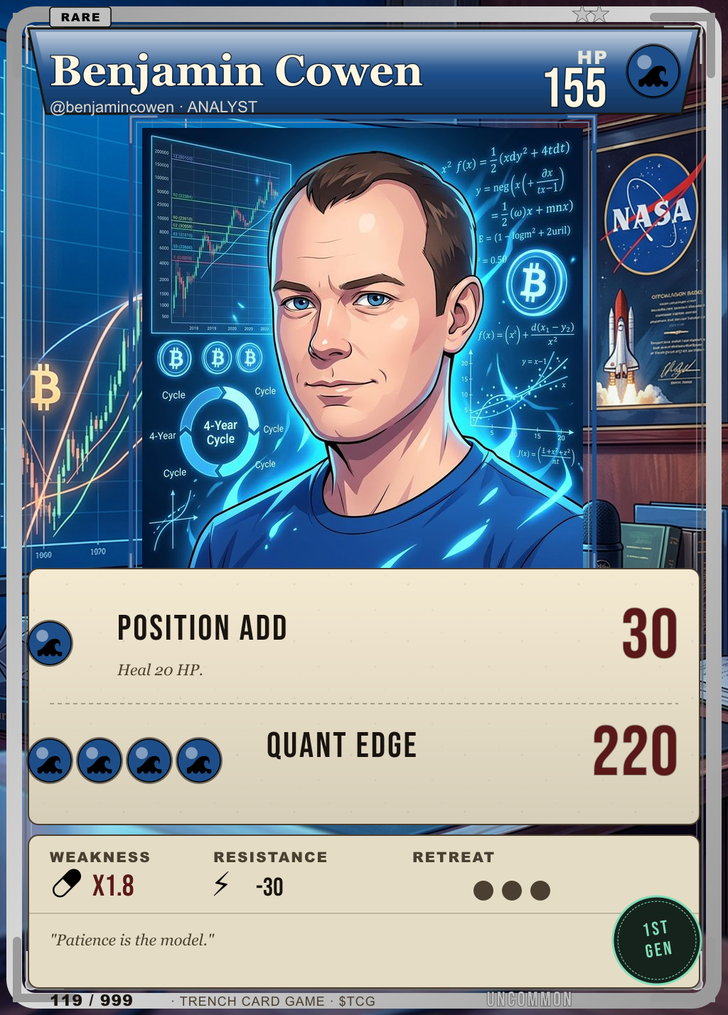 Trench Card 119 · Benjamin Cowen