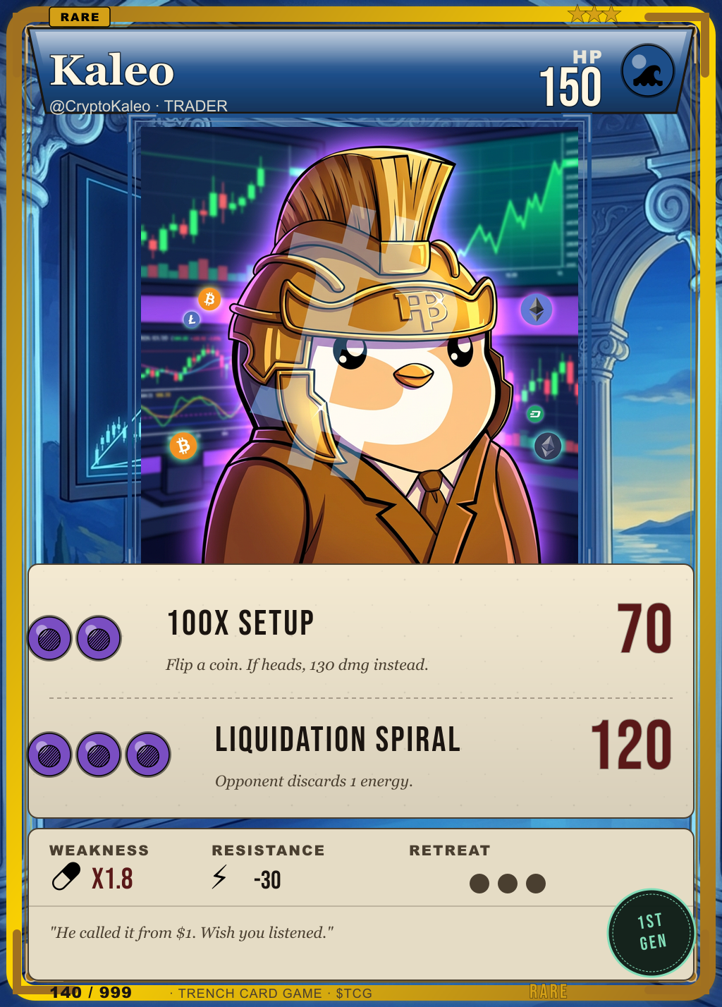 Trench Card 140 · Kaleo