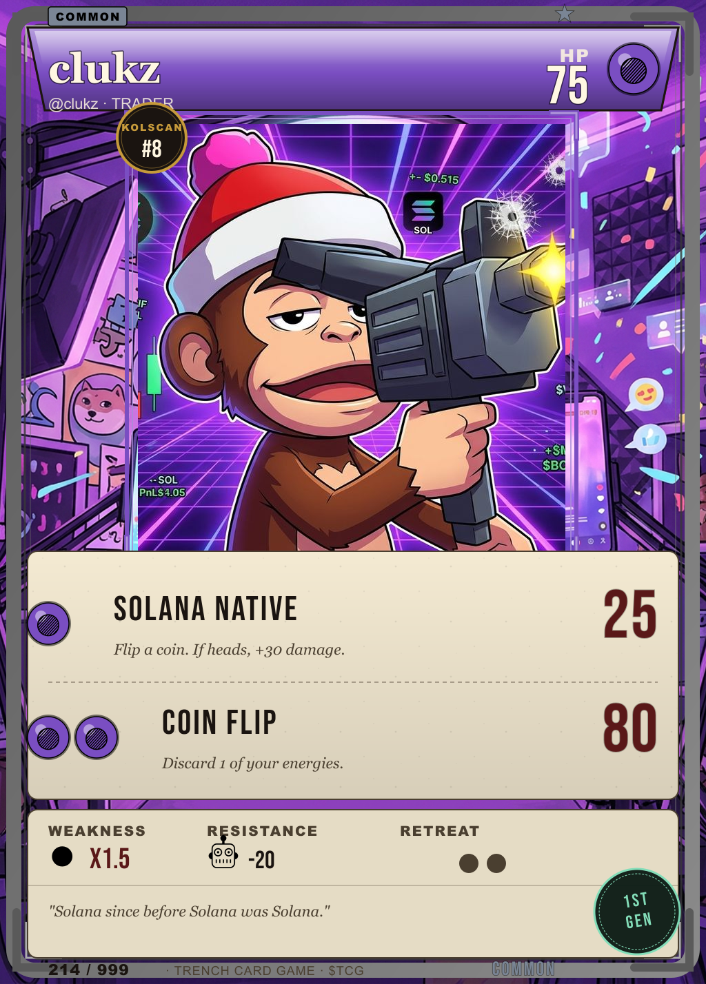 Trench Card 214 · clukz