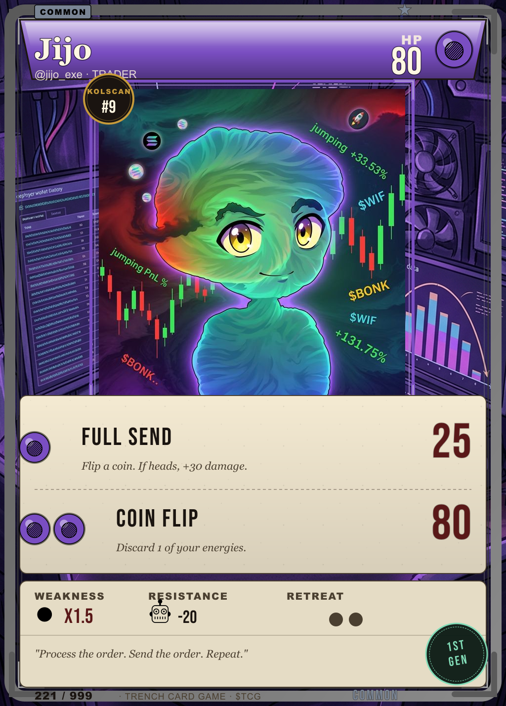 Trench Card 221 · Jijo