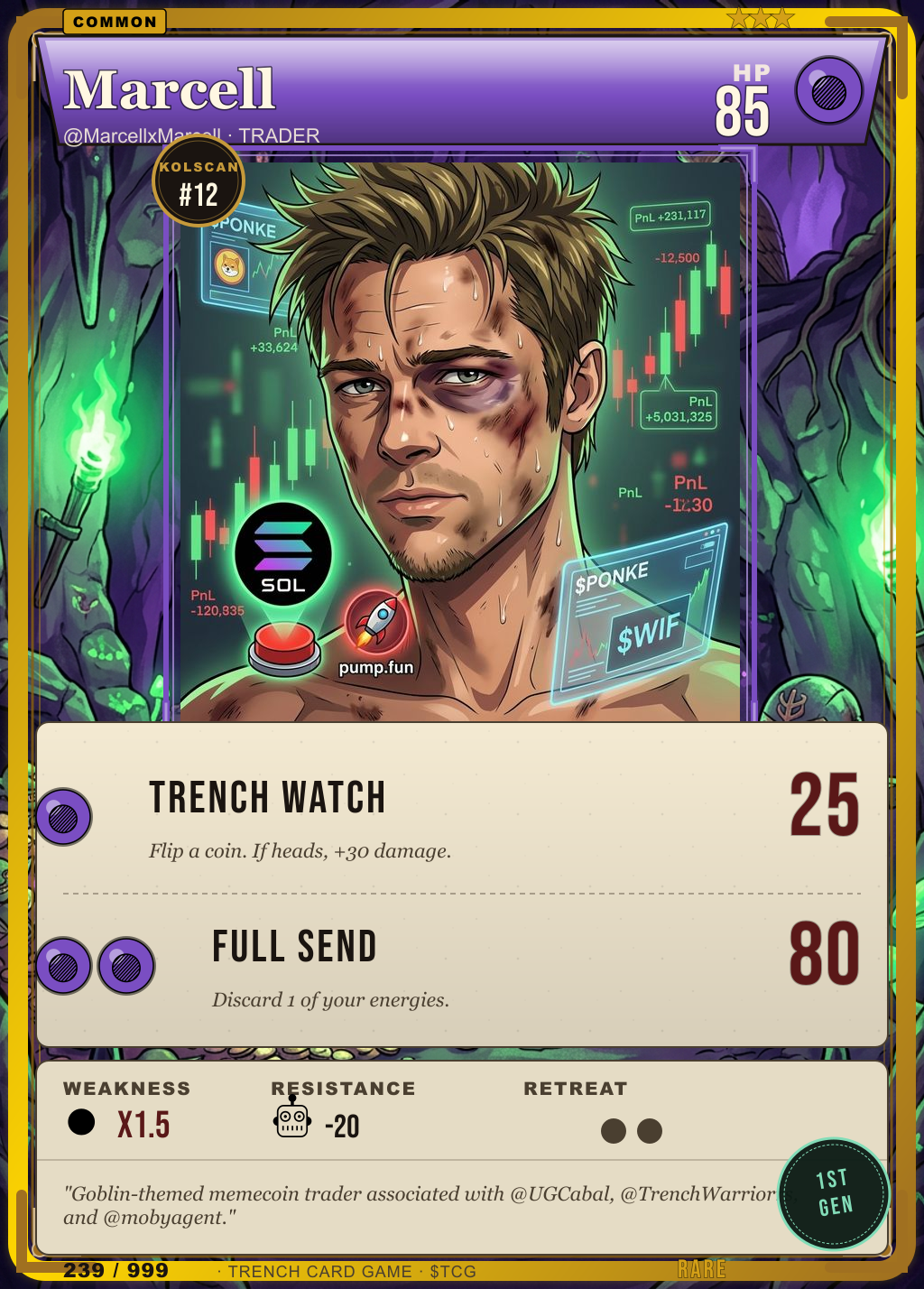 Trench Card 239 · Marcell
