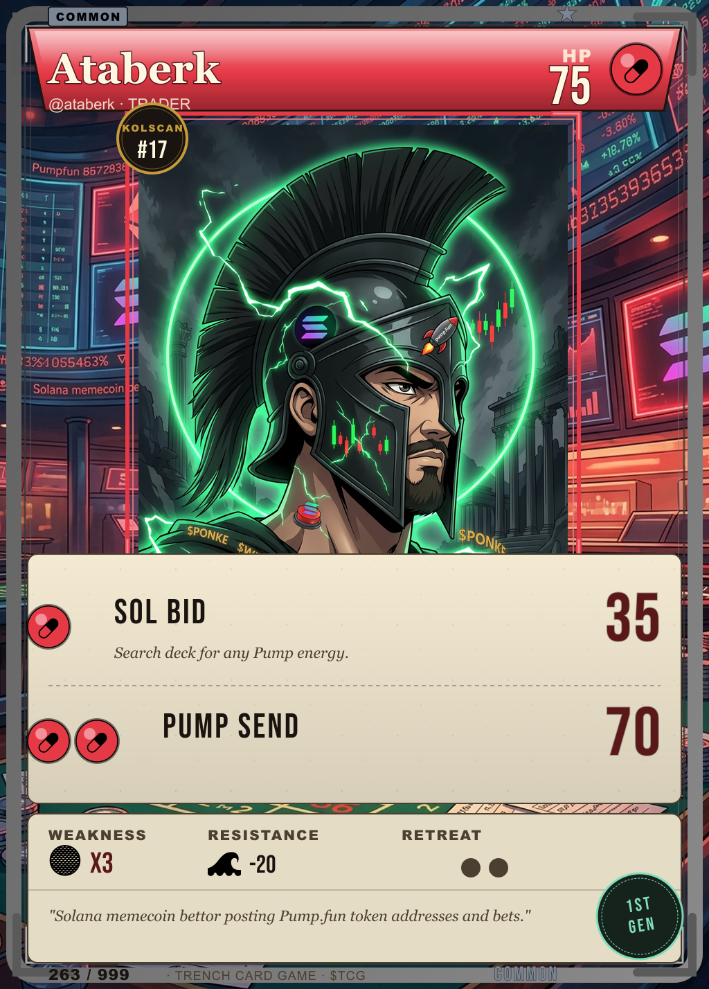 Trench Card 263 · Ataberk
