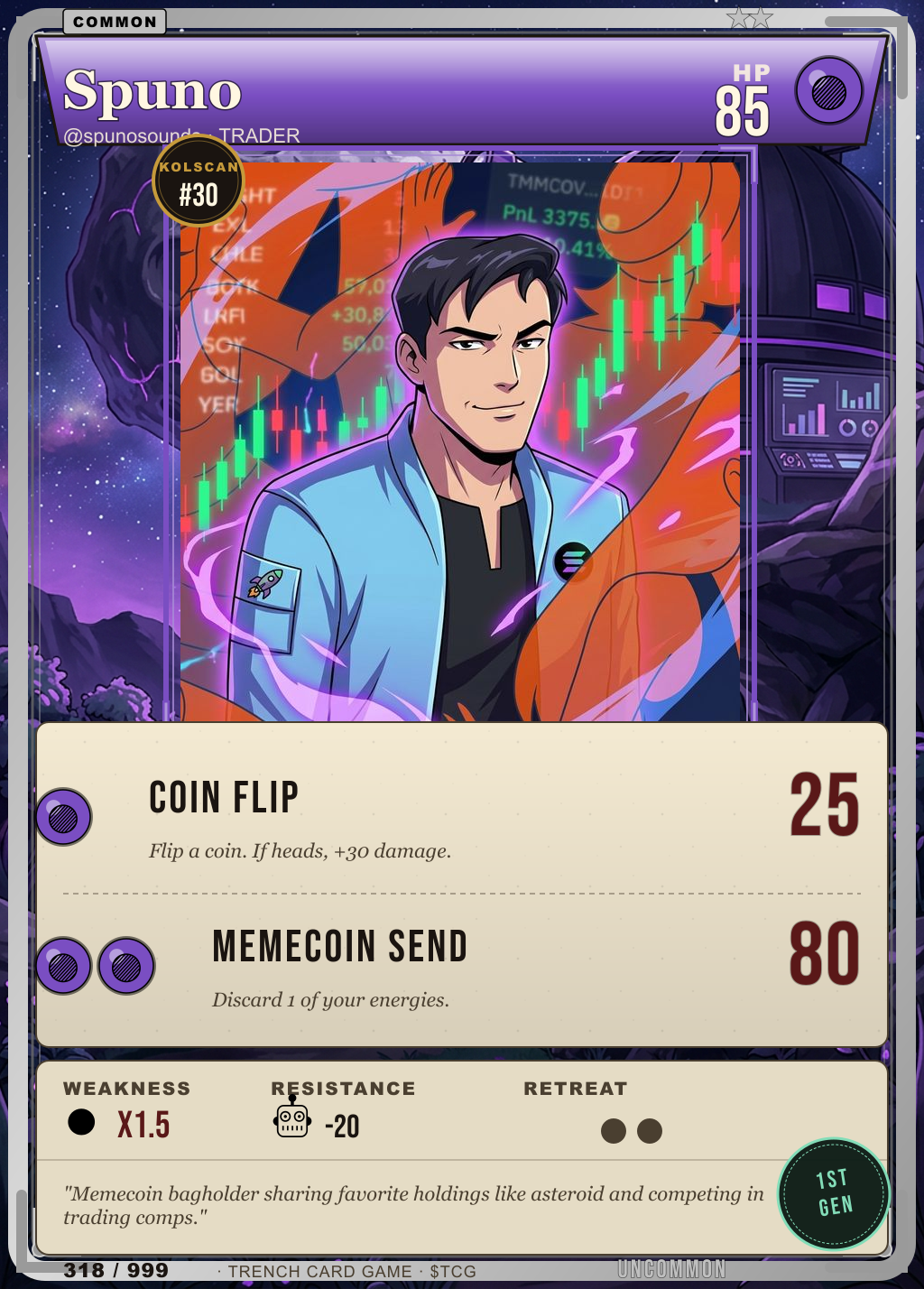 Trench Card 318 · Spuno