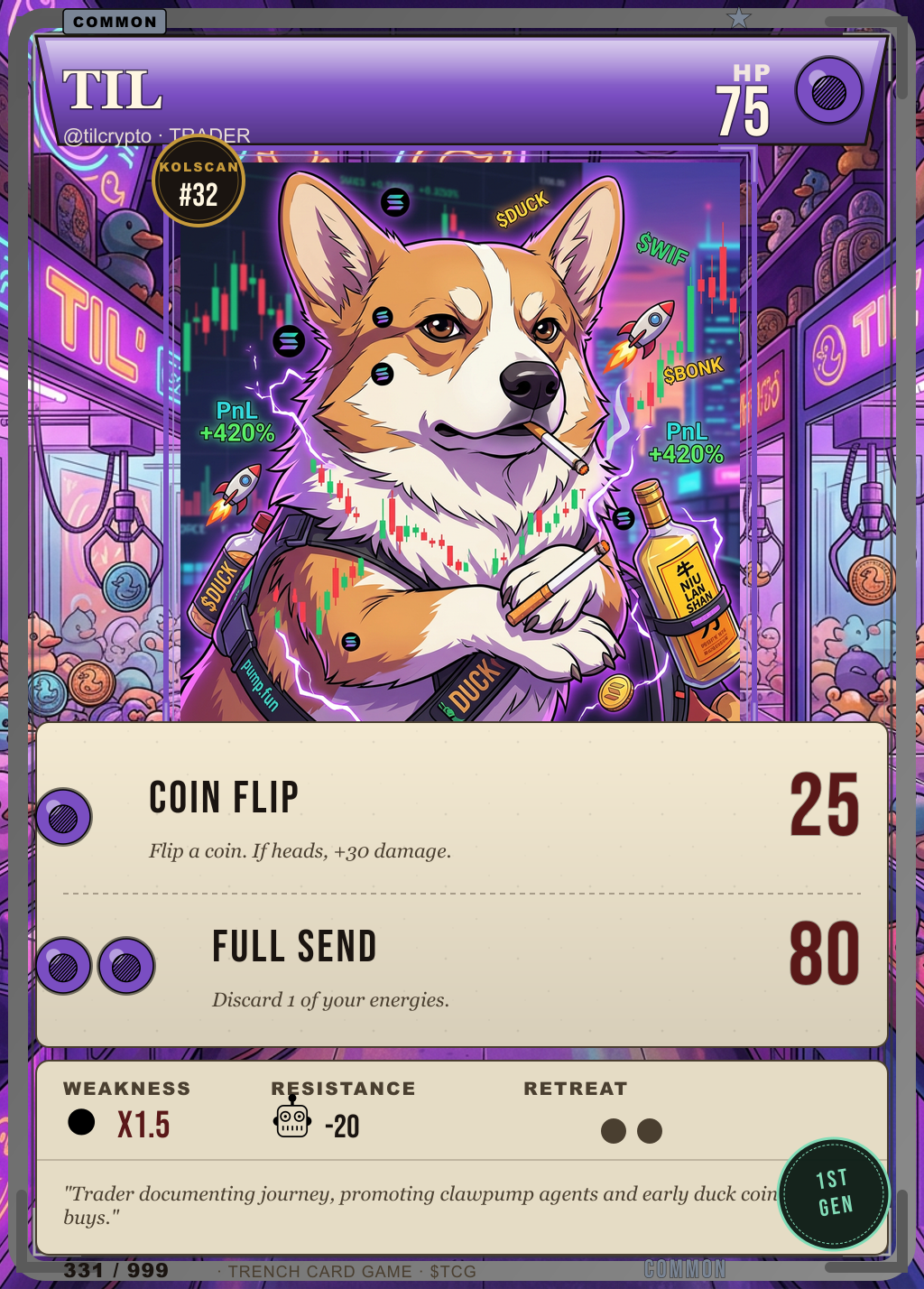 Trench Card 331 · TIL