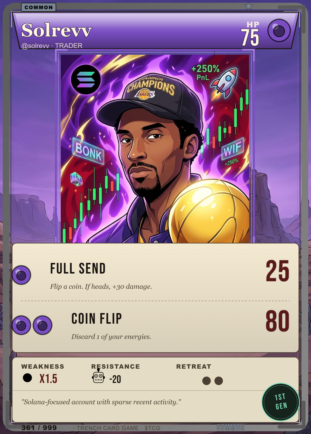 Trench Card 361 · Solrevv