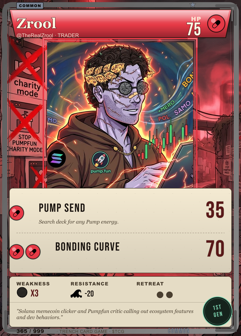 Trench Card 365 · Zrool