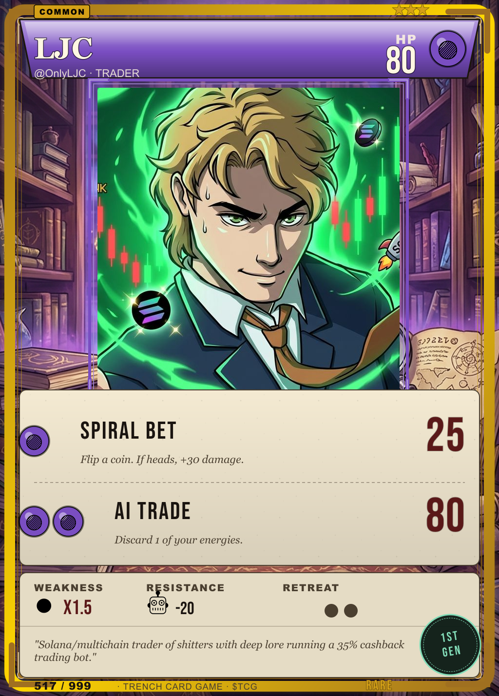 Trench Card 517 · LJC