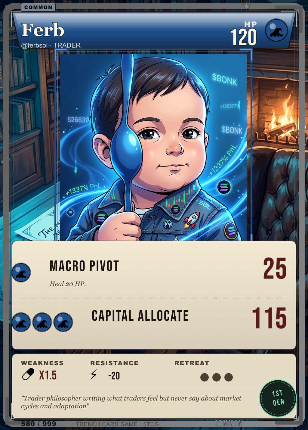Trench Card 580 · Ferb