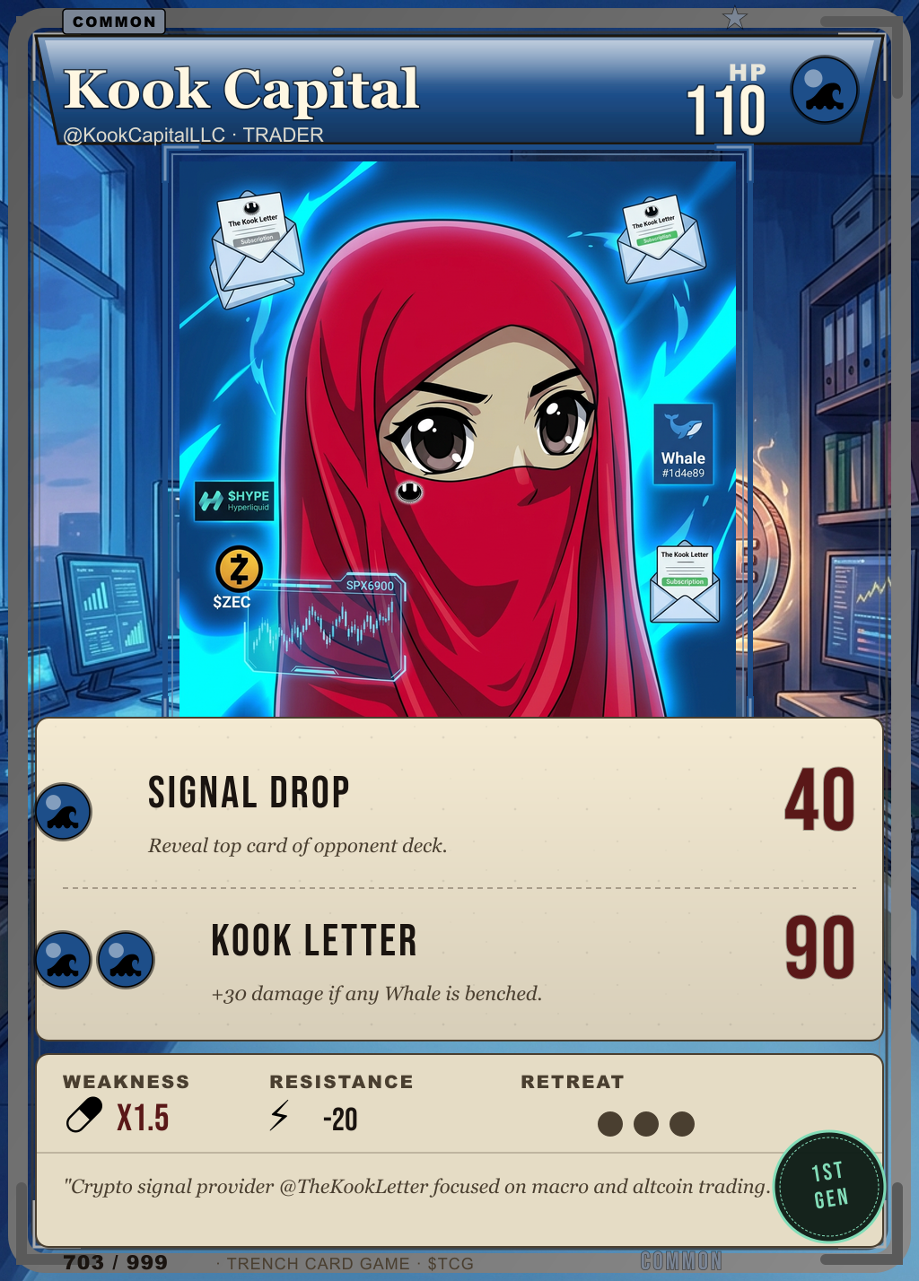 Trench Card 703 · Kook Capital