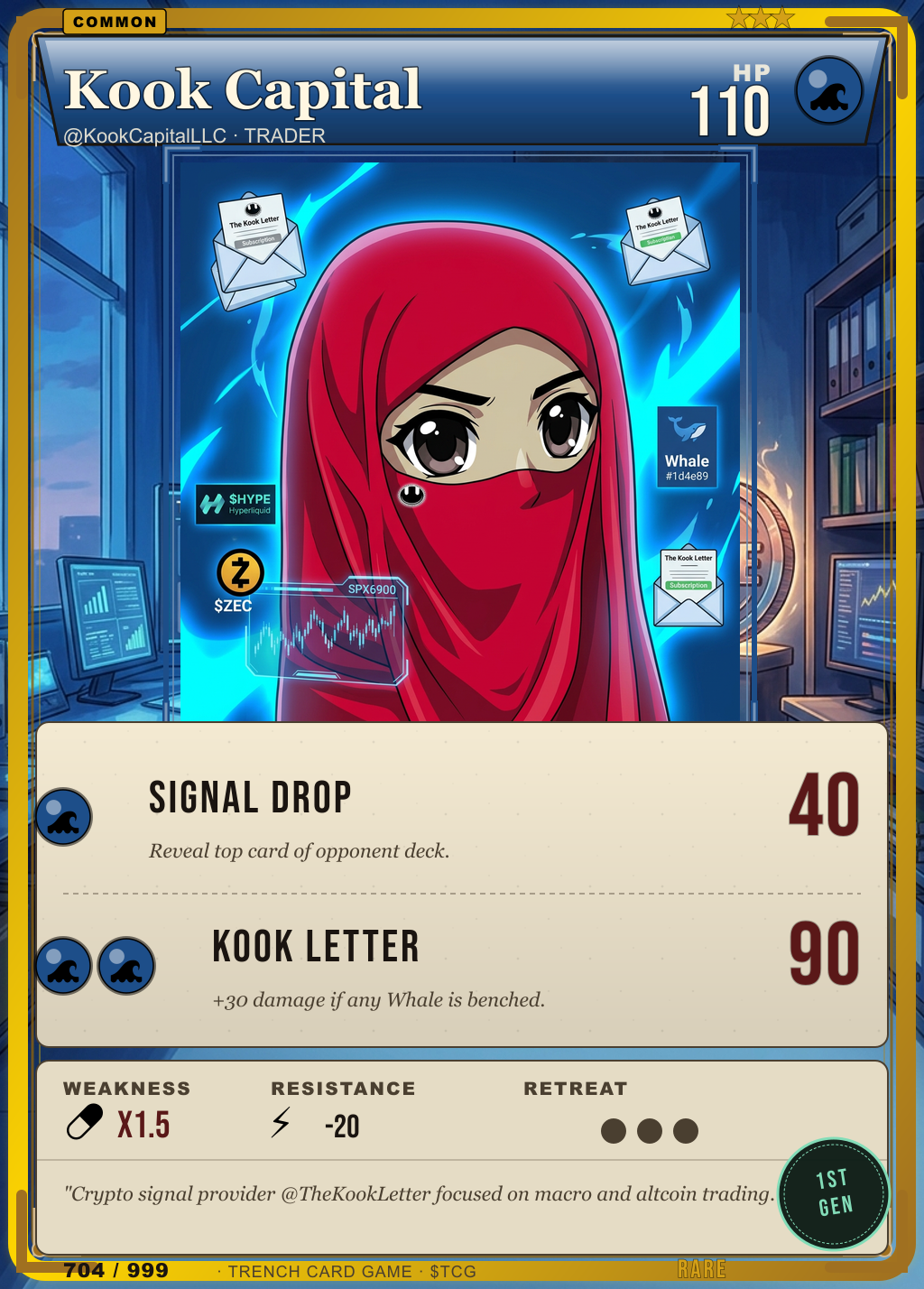 Trench Card 704 · Kook Capital