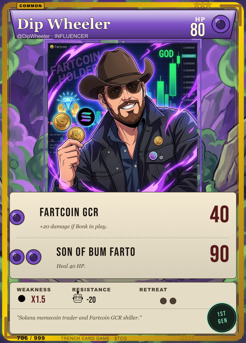 Trench Card 706 · Dip Wheeler