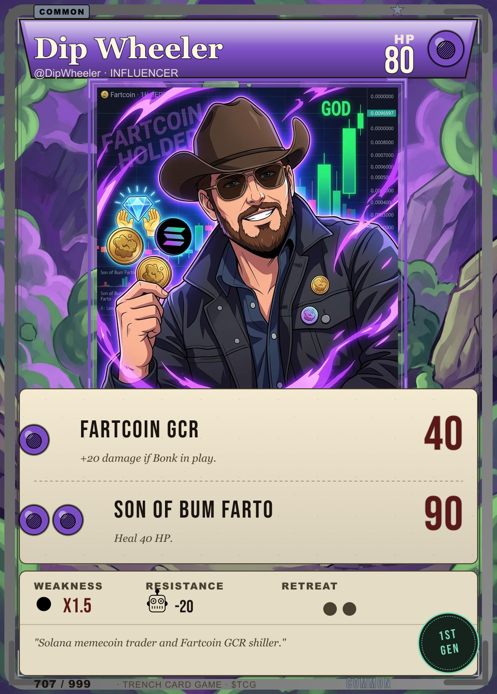 Trench Card 707 · Dip Wheeler