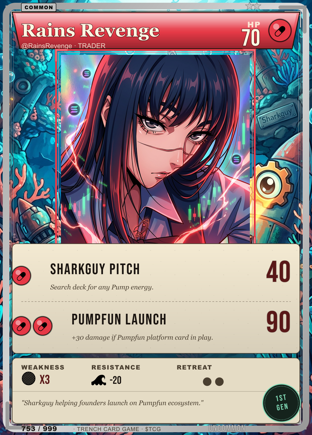 Trench Card 753 · Rains Revenge
