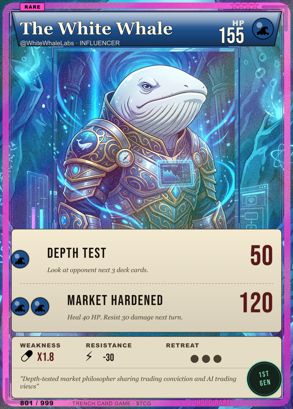Trench Card 801 · The White Whale