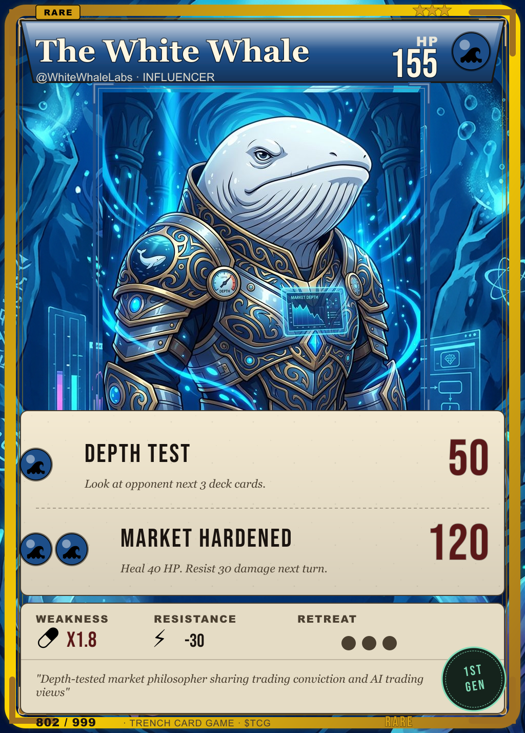 Trench Card 802 · The White Whale