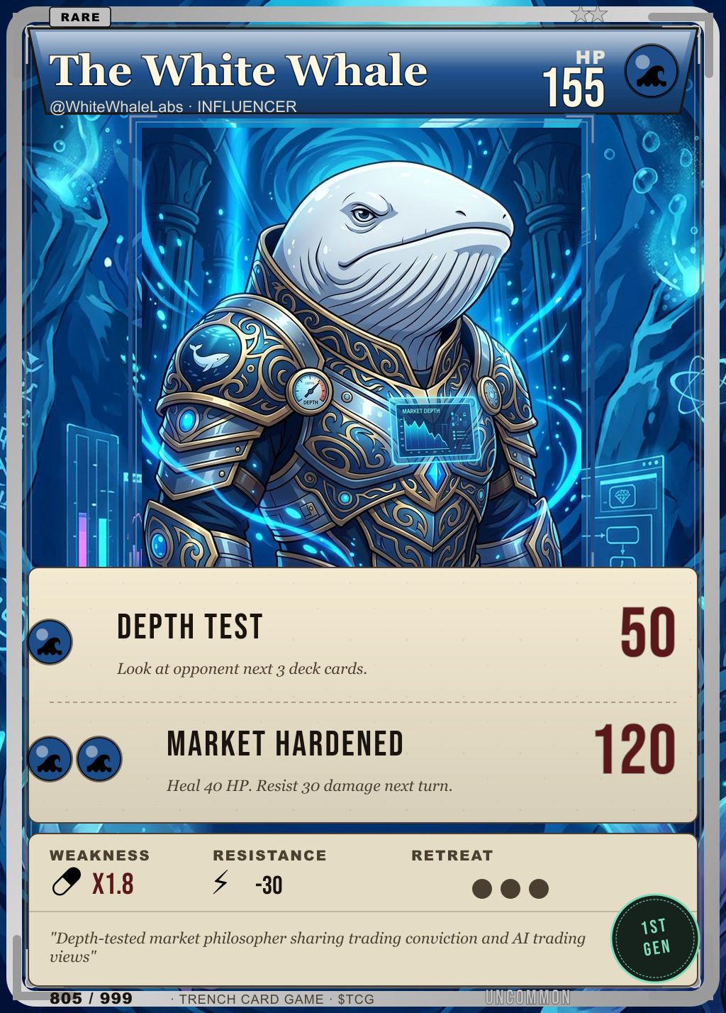 Trench Card 805 · The White Whale