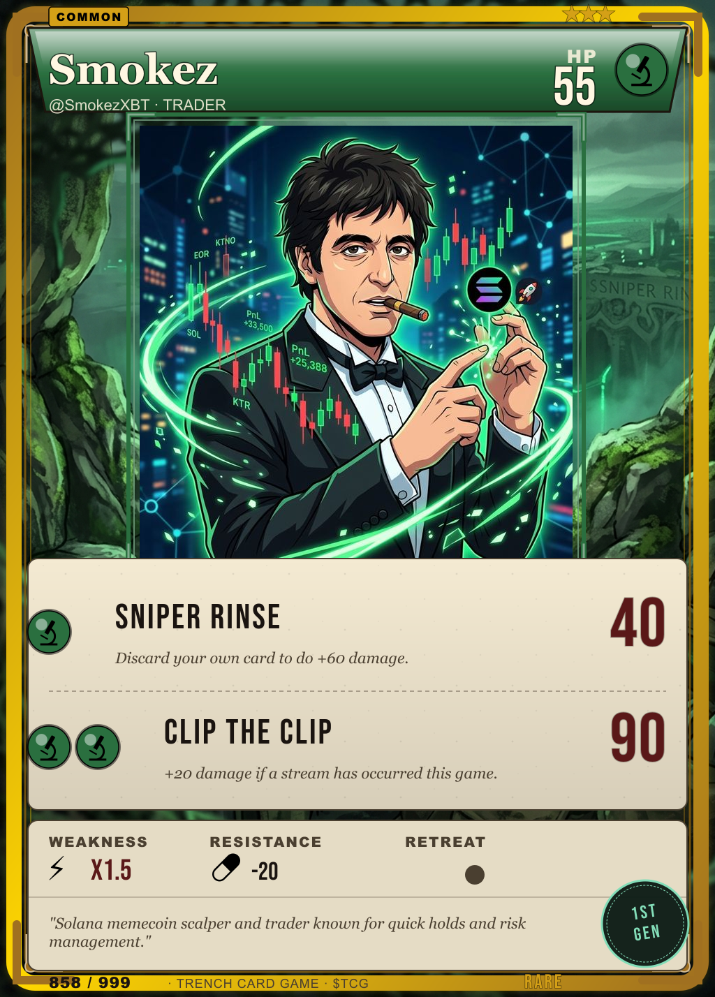 Trench Card 858 · Smokez