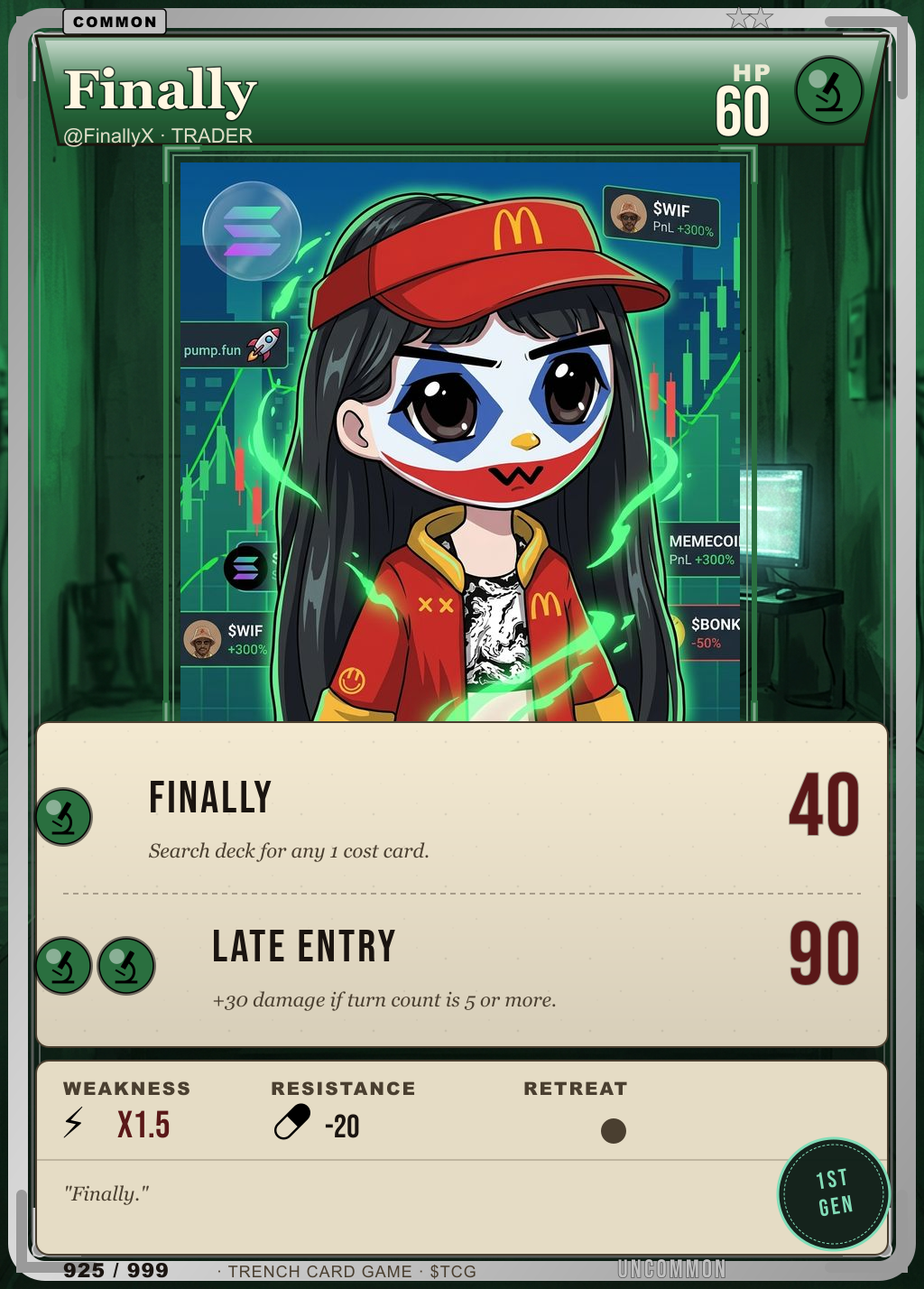 Trench Card 925 · Finally