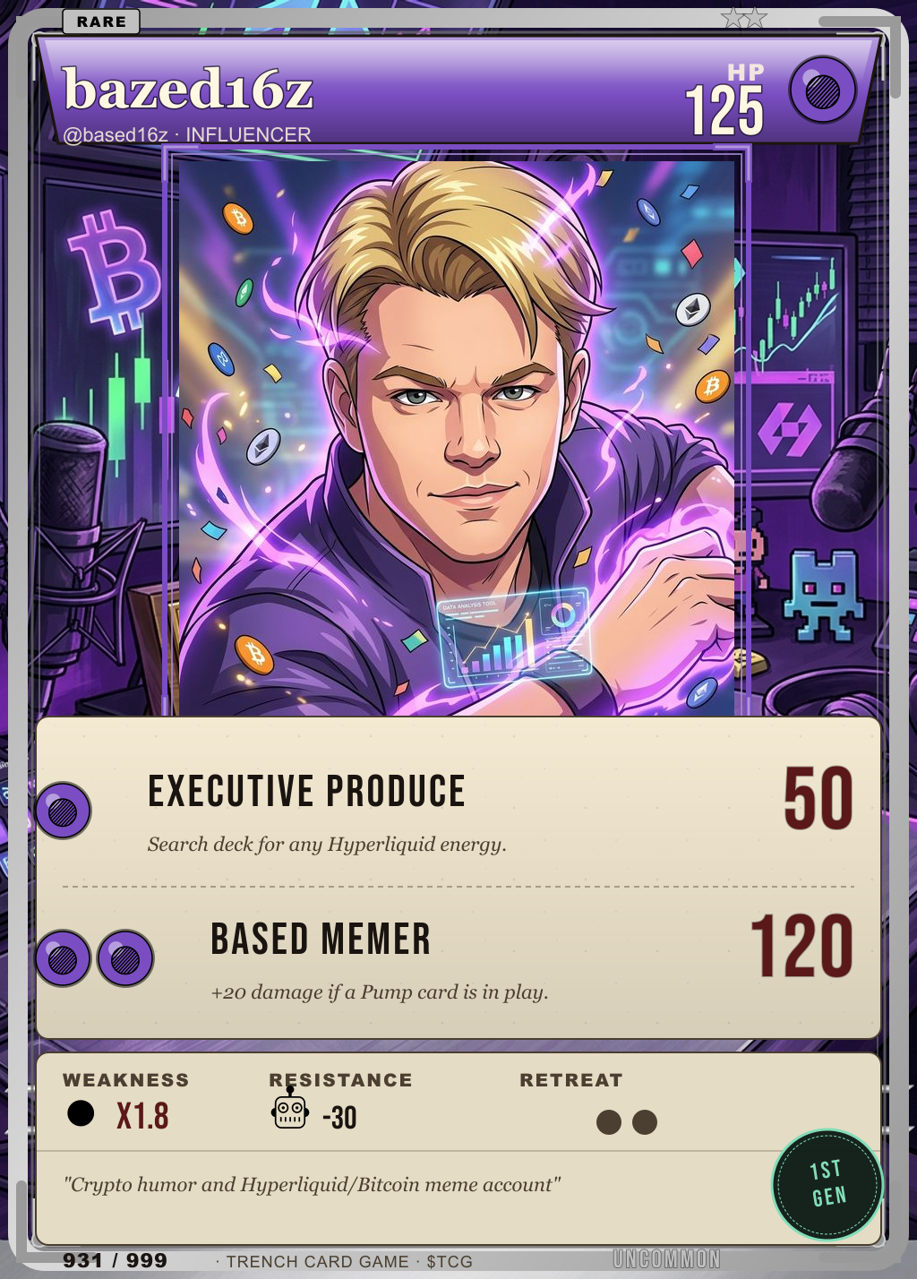 Trench Card 931 · bazed16z