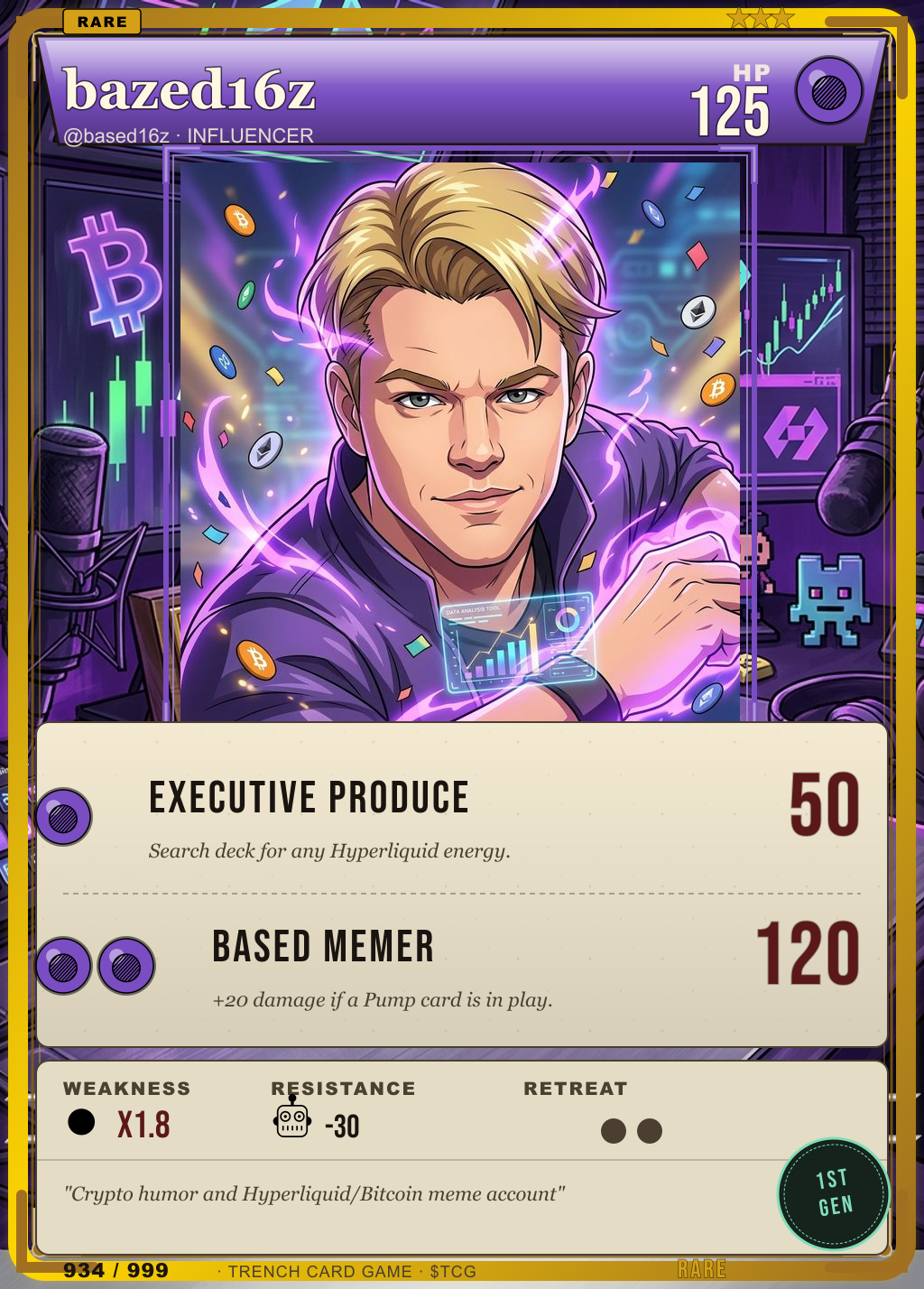 Trench Card 934 · bazed16z