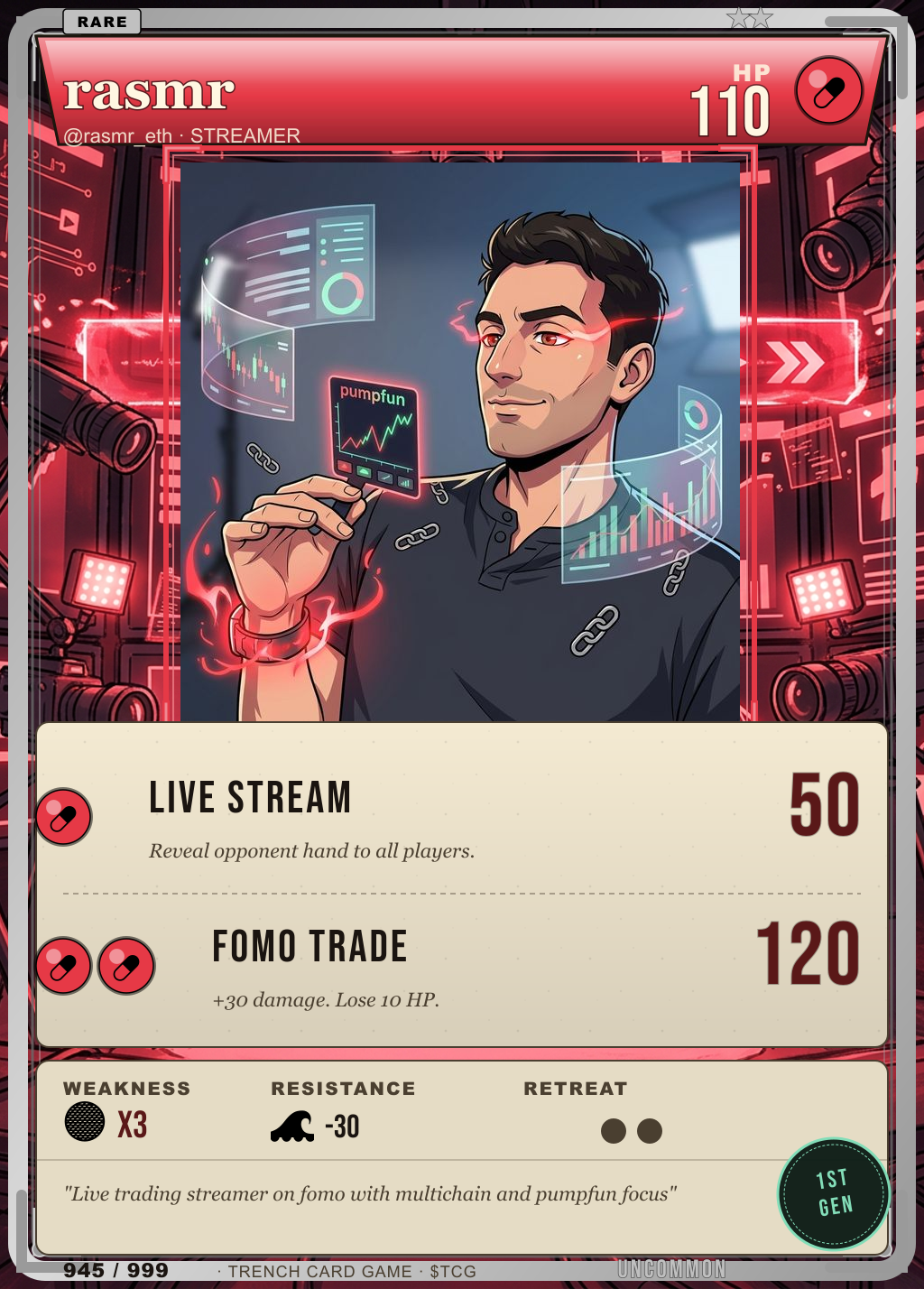 Trench Card 945 · rasmr